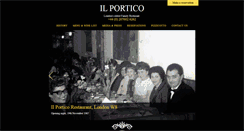 Desktop Screenshot of ilportico.co.uk